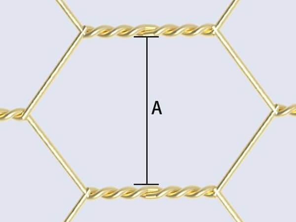 在銅合金擰花網的圖片上標準網孔.